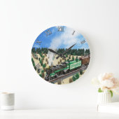 Horloge de train Green Mountain 4-8-2 (Maison)
