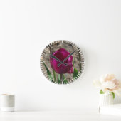 Horloge de Tulipe pourpre (Maison)