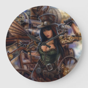 Horloge de voyageur de temps de Steampunk !