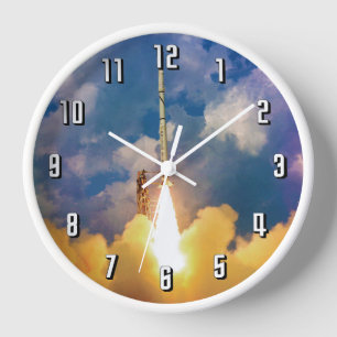 Horloge Décollage du lancement de la fusée NASA Scout