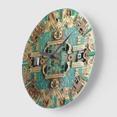 Horloge décorative du circuit, Carte mère (Angle)