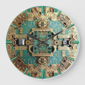 Horloge décorative du circuit, Carte mère (Recto)