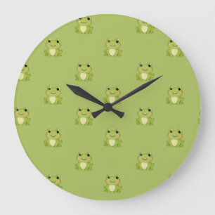 Horloge décorative grenouille