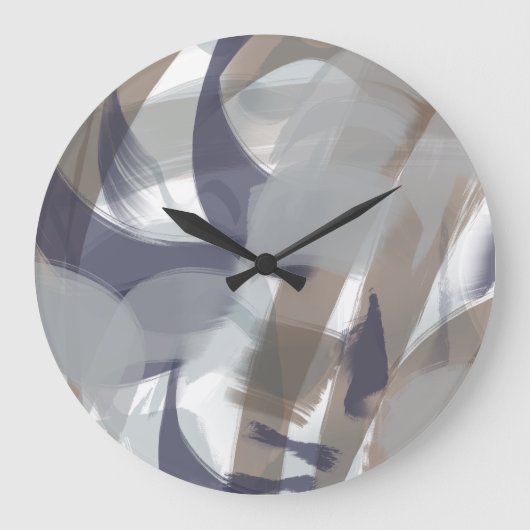 Horloge décorative tons muets (Recto)