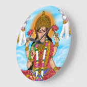 Horloge déesse Lakshmi (Angle)
