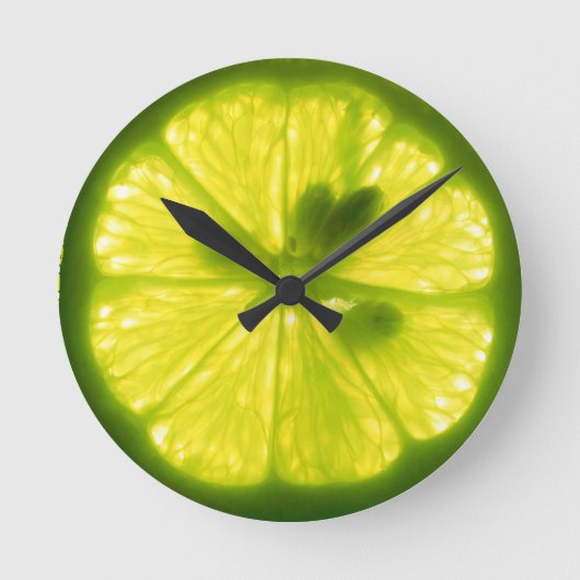 Horloge délicieuse de citron vert (Recto)