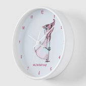 Horloge Demander mais ne pas arrêter (Angle)