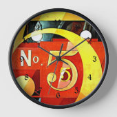 Horloge Demuth : J'ai vu la figure 5 en or (Recto)