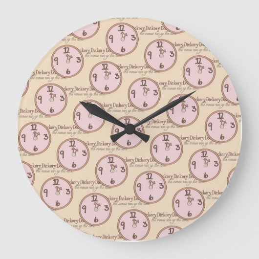 Horloge d'enfants du dock 2 de Dickory d'hickory (Recto)