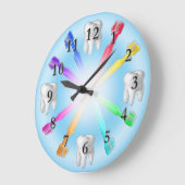 Horloge dentaire avec couleur Arrière - plan modif (Angle)