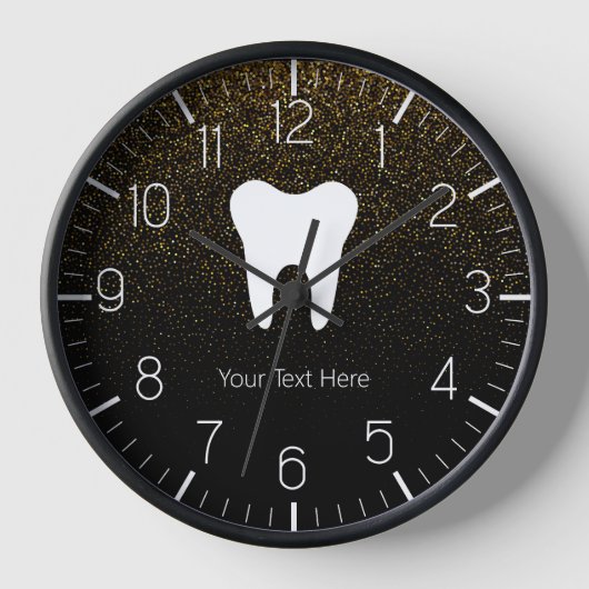 Horloge dentaire blanche de bureau de dentiste per (Recto)