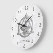 Horloge dentaire personnalisée blanche (Angle)