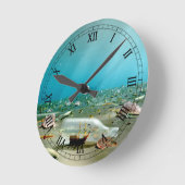 Horloge d'épave de l'expédition en bouteille (Angle)