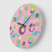 Horloge des cercles roses funestes (Angle)