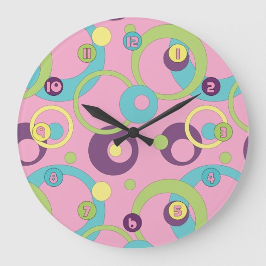 Horloge des cercles roses funestes (Recto)