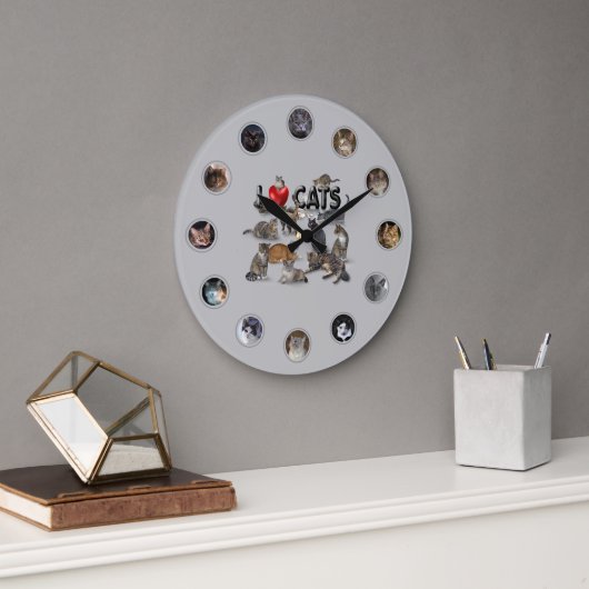 Horloge des chats 😻 (Bureau)