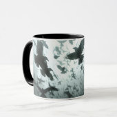 Horloge des corbeaux, Ravens Coffee Mug (Devant gauche)