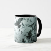 Horloge des corbeaux, Ravens Coffee Mug (Devant droit)