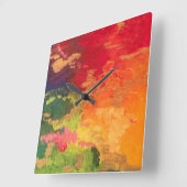 horloge des couleurs arc-en-ciel (Angle)
