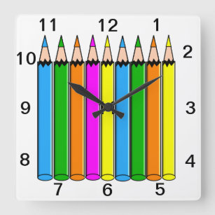Grande horloge à imprimer – Creadoc For School – Un outil et des ressources  pour les enseignants et les élèves du primaire