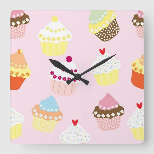 Horloge des cupcakes (Recto)