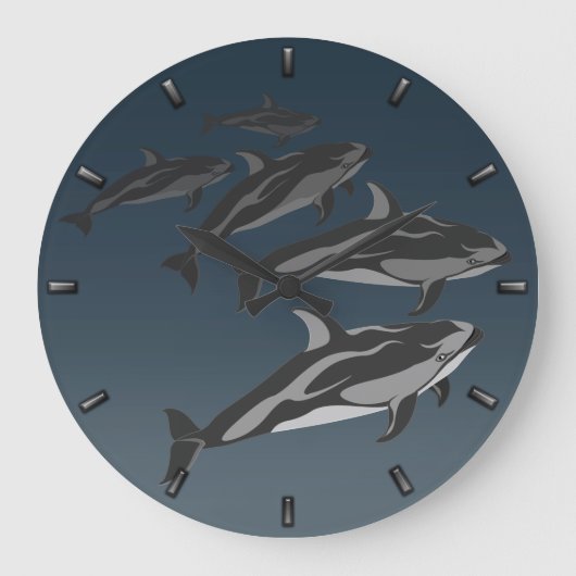 Horloge des dauphins Pacifique Écluse des dauphins (Recto)
