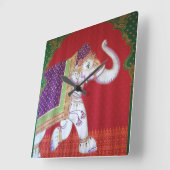 Horloge des éléphants indiens (Angle)