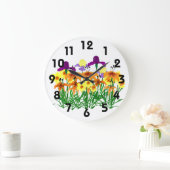 Horloge des fleurs du jardin (Maison)