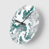 Horloge des libellules du jour d'été (Angle)