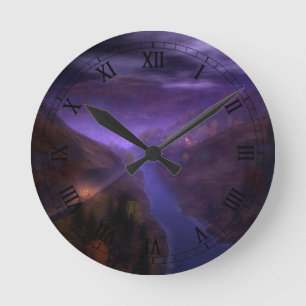 Horloge des lumières de la maison Highland