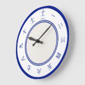 Horloge des nombres chinois (Angle)