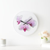 Horloge des orchidées flottantes (Maison)