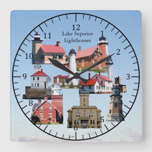 Horloge des phares du lac Supérieur (Recto)