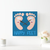 horloge des pieds heureux (Maison)