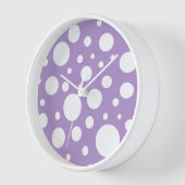 Horloge des points violets (Angle)