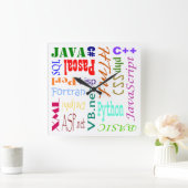 Horloge des programmeurs informatiques (Maison)