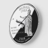 Horloge des quarts de faux de l'État d'Hawaii (Angle)