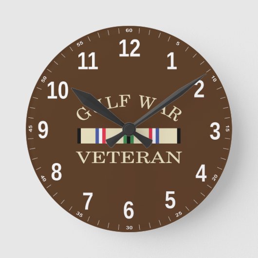 Horloge des vétérans de la guerre du Golfe (Recto)