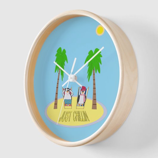 Horloge Design Chillin (Angle)