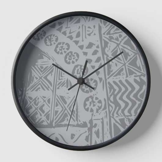 Horloge  Design Sables Géométriques  (Recto)