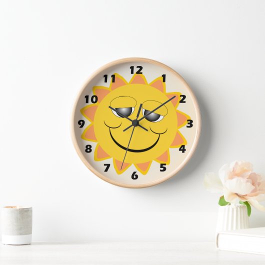 Horloge Design Sunshine (Maison)