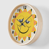 Horloge Design Sunshine (Angle)