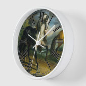 Horloge Deux chevaux 1808 (Angle)