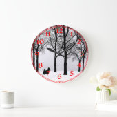 Horloge d'hiver Scottish Terrier (Maison)
