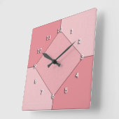 Horloge - Diamant sur Carrés (Angle)