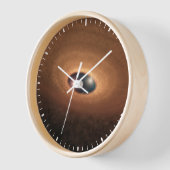 Horloge Disque D'Étoiles De Matériel Dusty (Angle)