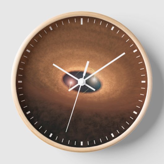 Horloge Disque D'Étoiles De Matériel Dusty (Recto)