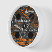HORLOGE DOMINOS (Angle)