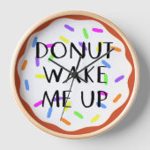 Horloge Donut sucré (Recto)