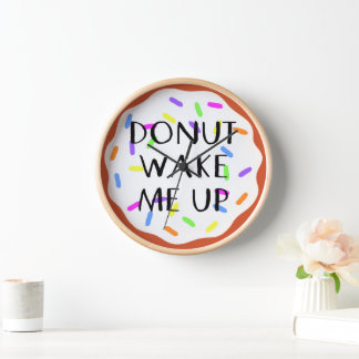 Horloge Donut sucré